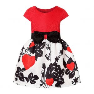 Robe Imprimee Pour Fille, Robe De Soiree, De Mariage, A Volants, Robes De Princesse (3) - Neuf