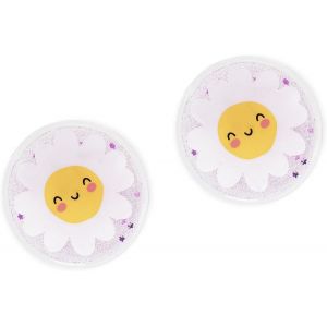 KALANKA-Legami - Disques Yeux Rafra&icirc;chissants et R&eacute;utilisables - Chill Out, Effet Apaisant, Soulagement instantan&eacute; apr&egrave;s une dizaine de minutes apr&egrave;s l'application, Th&egrave;me Daisy - Neuf