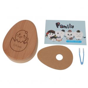 Boite De Rangement En Bois Pour Dents De Lait, Souvenir Pour Enfants, Organiseur De Rangement Pour Dents De Lait (Serpent) - Neuf