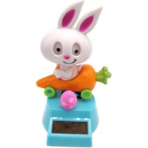 Sansh-Danse Solaire Toy, Figurine De Secouant La Tête À Solaire Mignon Bobbleheads Ornement De Pour Tableau De Bord De Voiture Animal À Danser Solaire Jouets Décoration Pour Voiture Bureau - Neuf