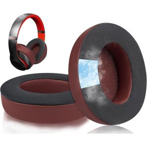 LORANKA-Gel de Refroidissement Mousse Coussin Coussinets pour Beats Studio 2 & Studio 3 Filaire et sans Fil Casque, Coussinets avec Mousse d'isolation Acoustique Haute densit&eacute; - Neuf