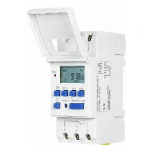 Promotion D'hiver,Thc15a Numérique Lcd Puissance Programmable Minuterie Commutateur Relais 16a Ampli Électronique Hebdomadaire 7 Jours 16 Marche / Arrêt Relais Contrôle Minuterie Ac / Dc 24v D - Neuf