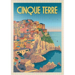 KASFL-Mypuzzle Italie : Cinque Terre,Affiche Vintage-Premium 1000 Pièces Puzzle-Collection Spéciale Mypuzzle De Anderson Design Group - Neuf