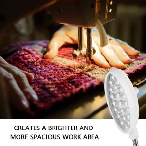 Lampe LED 110 V-250 V pour machine a coudre, base magnetique reglable (n¡ã 4) - Neuf