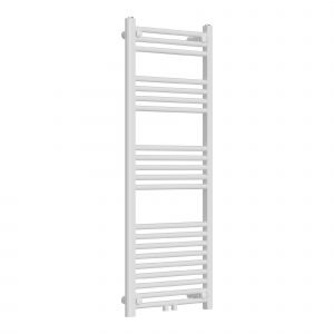 Radiateur s&egrave;che-serviettes chauffage salle de bain acier 120 x 50 cm blanc Helloshop26 03_0010415 - Neuf