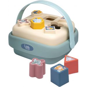 ChenQuanSarl-Little - Panier Des Formes - Trieur - Reconnaissance Des Formes Et Des Couleurs - Poign&eacute;e Incluse - A Partir De 12 Mois - Fabrication Fran&ccedil;a - Neuf