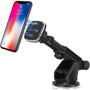 Kalanka-Support Magn&eacute;tique Pour T&eacute;l&eacute;phone Portable De Voiture, Porte Telephone Voiture Tableau De Bord Rotation 360&deg;, Support Porte T&eacute;l&eacute;phone Voituresr&eacute;glable Pour Tableau De Bord Et Pare-Brise - Neuf