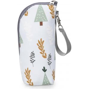 Kalanka-Sac Isotherme Pour Biberon, Chauffe-Biberon Pour B&eacute;b&eacute;, Sac De Biberon Portable Hangable, Porte-Biberon, Pour Poussette, Voyage En Plein Air - Neuf