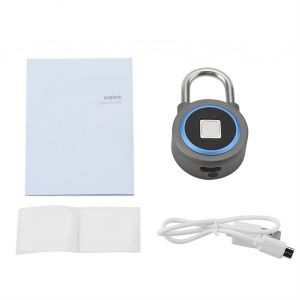 HJLIAN Cadenas intelligent antivol sans cle, rechargeable, application Bluetooth pour telephone portable, pour sacs a dos - Neuf