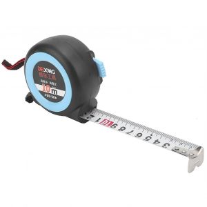 Ruban à mesurer 32,8 pieds Dur Rétractable Verrouillage Construction précise Menuiserie 10 mètres x 25 mm - Neuf