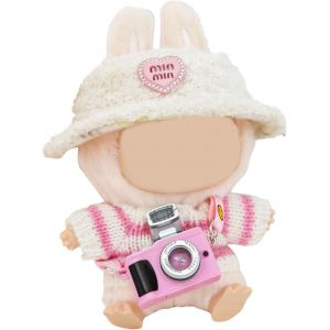 KALANKA-VetementPeluche Ensemble Sweat à Capuche, Vêtements de Poupée en Peluche de 17 cm , S'applique à Plush Doll (E) - Neuf