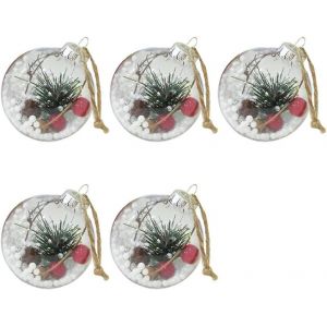 Boules de No&euml;l,d&eacute;coration d'arbre de No&euml;l,pendentif d'arbre de No&euml;l,d&eacute;coration d'arbre de No&euml;l - Neuf