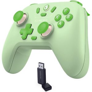 Nova Lite Wireless Controller U2013 2.4g & Bluetooth Gamepad For Windows Pc, Iphone, Android, Switch & Steam Deck U2013 Hall Effect Triggers, Turbo Function, Rumble Vibration (Mint Green) - Neuf