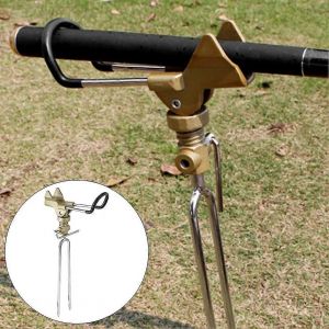 Alliage D'aluminium Canne &Agrave; P&ecirc;che Support De Sol Support De P&ecirc;che Porte-Canne &Agrave; P&ecirc;che - Neuf