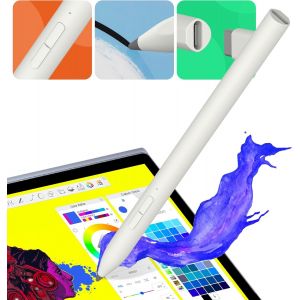 Stylet Surface, Rejet De La Paume Et Inclinaison 4096, Sensibilit&eacute; &Agrave; La Pression, Stylet 2 En 1 Pour Microsoft Mpp2.0/Surface Pro & Go/Surface Book/Asus/Vivobook Flip/ Envy/Dell Inspiron - Neuf