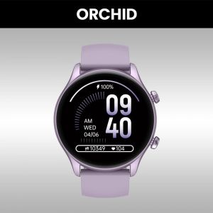 Zeblaze-Montre Intelligente Banti3 Plus Pour Hommes Et Femmes, Appel Vocal, Grand &Eacute;cran Hd, Suivi De La Condition Physique, En Effet, Nouveau, 1.39.Orchid. - Neuf