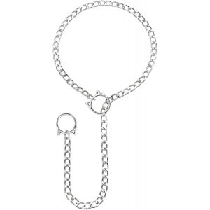 Kal-Collier En Y Femme Lariat Collier Gothique Punk Emo Y2k Choker Réglable O-Ring Collier Accessoire Pour Robe T-Shirt - Neuf
