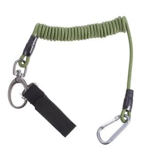 Corde De Connexion R&eacute;glable Pour Pagaie De Kayak &iquest; Sangle &Eacute;lastique Durable Pour Un Support De Canne S&eacute;curis&eacute; &iquest; Accessoire Essentiel Pour Kayak En Vert - Neuf