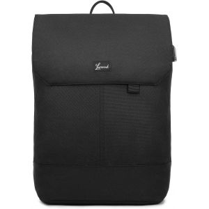 Women's 15.6 Inch Laptop Backpack, Anti-Theft Waterproof Backpack with Compartment for College Travel Leisure Work Business Black - Neuf