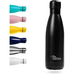 Jgd-Gourde Isotherme 500 Ml - - Bouteille D'eau Isotherme Conserve Les Boissons Froides Pendant 24 Heures Et Les Boissons Chaudes Pendant 12 Heures. Gourde Isotherme &Eacute;tanche Sans Bpa. - Neuf