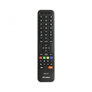 T&eacute;l&eacute;commande universelle - MELICONI - EASY 4.1 - 4 appareils - 100% fonctions d'origine - Touches Smart TV - Neuf