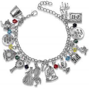 Bracelet &Agrave; Breloques &Agrave; Th&egrave;me, Ajustable De 20 Cm, Cadeau D'anniversaire Pour Adolescentes - Neuf