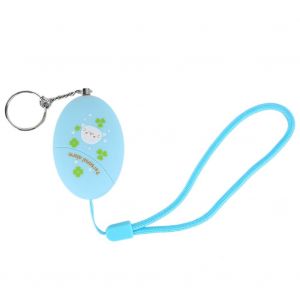 Alarme personnelle anti-vol pour femme et fille, alerte de securite d'urgence avec cordon 130 dB (bleu) - Neuf
