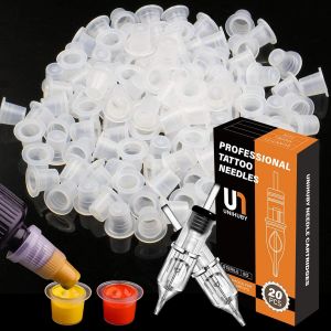Kalanka-1007rl Lot De 320 Capuchons De Couleur Et Aiguilles De Tatouage, 300 Capsules D'encre De Tatouage Et 20 Cartouches D'aiguilles De Tatouage - Neuf