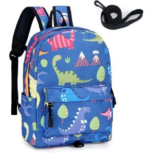 CHECARZHN--NO1-Sac À Dos Enfant Pour À LÉcole Maternelle Garçon Et Fille Cartable Dinosaure Sac À Dos École, Harnais De Sécurité Pour Bébé D'École Garçons Et Filles De 1 À 6 Ans - Neuf