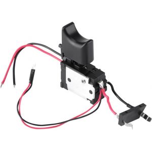 DC 7.2 V-24 V Interrupteur Fermeture à Gâchette pour Perceuse Polisseuse Hammer Electrique,Interrupteur de Perceuse Électrique sans Fil et à Batterie au Lithium - Neuf