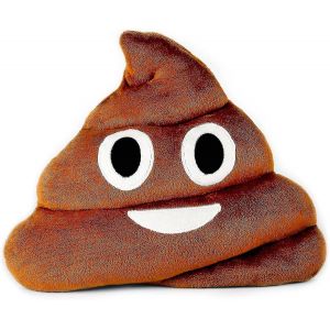 Oreiller &eacute;motic&ocirc;ne Color&eacute;,souriant Caca Caca Emoticon Caca Oreiller rond Emoticon Caca En peluche Cadeau doux Jouet D&eacute;coration - Neuf
