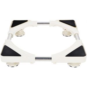 Socle De Machine À Laver, Pour Réfrigérateur, Socle Réglable Pour Sèche-Linge Avec 4 Rembourrés, Charge Maximale 200 Kg, Hauteur 7-8 Cm, Socle De Machine À Laver, Largeur Réglable 42-60 Cm - Neuf