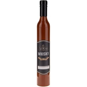 Ootb - Parapluie Pliable Blanc - Protection Pluie Événements Plein Air - Bouteille De Whisky Incluse - Neuf