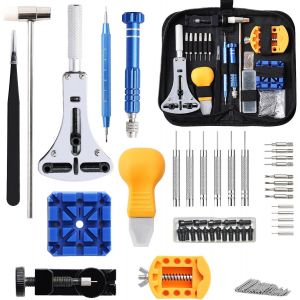 Kal-Outil Montre - Kit Montre Demontage Bracelet 155 Pièces Pour Horloger Professionnel - Kit Reparation Montre Pour Ajuster Remplacer Bracelets - Adaptés À La Plupart Des Montres 684pcs - Neuf