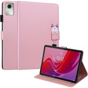 NAERYUT-Coque Pour Lenovo Tab M11 Plus Étuis/Lenovo Tab K11 Plus 11.45"" 2024 Tablette Étuis Pu Cuir Stand Flip Cartoon Housse De Protection Pour Tablette Lenovotab K11Plus Coque Cover,Rose - Neuf