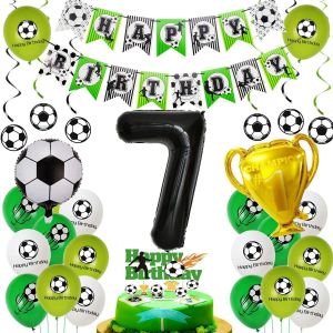 Ballon De Football 7 Ans Anniversaire, Anniversaire 7 Ans Decoration Garcon Football, Ballon 7 Ans Anniversaire Football Gar&ccedil;on, Decoration Anniversaire 7 Ans Foot, Football 7 Ans Ballon - Neuf