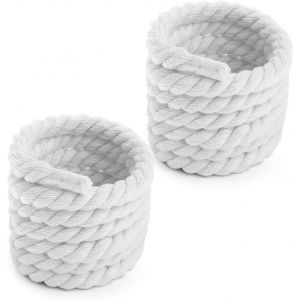 Ytseazn-1 Paires Lacets Corde Pour Air Force 1 Premium,Gros Lacets Campus 150cm,Chunky Torsadés Pour Baskets,Fabriqués Avec Coton De Qualité Premium,Personnalisez Vos Sneakers Avec Style - Neuf