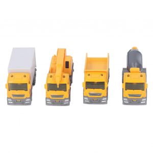 Children Engineering Vehicle Toys Plastic and Alloy Construction Site Vehicles Toys - Neuf