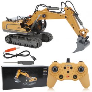 Pelle Rc 11 Canaux 2.4ghz 1:20, Conception De Simulation, TéLéCommande Rotative, Jouet Pour Enfants De Plus De 3 Ans - Neuf