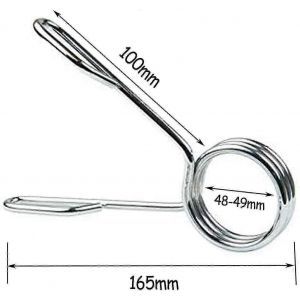 4 Pièces De Verrouillage À Ressort,Pince D'haltères De 50 Mm,Verrous À Ressort Pour Haltère De Gymnastique D'exercice - Neuf