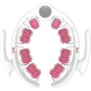 Appareil De Massage Manuel Anti-Cellulite Avec 14 Rouleaux Et Poign&eacute;es Amovibles, Rouleau De Fascia Pour Drainage Lymphatique, Raffermissement Des Jambes, Fesses Et Ventre, Appareil De Massage Des - Neuf