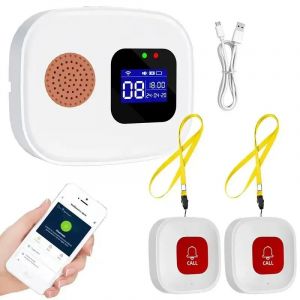 Systeme Alarme SOS Wifi Personnes Agees Malades, Modele: B - Neuf