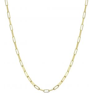 Chaînes En Or 14k Pour Femmes Collier En Or Chaînes Trombone Collier Chaîne Bijoux - Neuf