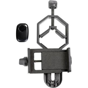 81038 Nexgo Dx - Kit Adaptateur Universel Bluetooth Pour Smartphone, Connecte L'appareil Photo De Votre Smartphone À Un Oculaire Pour Saisir Des Images Et Des Vidéos, Noir - Neuf