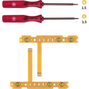 Ershi-Sl/Sr Sync Button Flex Cable Kit De Câble Ruban De Remplacement Avec Jeu De Tournevis Tri-Wing Pour Ns Switch/Switch Oled Jo[696] - Neuf