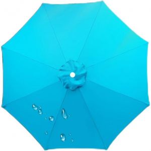Auvent De Remplacement Pour Parasol 3.5m/3.0m/2.8m/2.7m/2.5m/2.3m/2m 6/8 Baleines,Toile De Parasol Déporté Remplacement Pour Cour,Jardin,Plage,Protection Uv.[F253] - Neuf