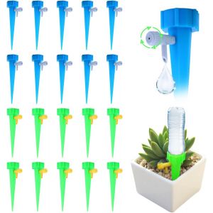 Les Systèmes d'Arrosage automatique, Irrigation au goutte à Goutte Kit avec Libération Lente, Système d'Arrosage, l'Autonomie de l'Arroseur pour Intérieur et Extérieur Jardin des Plantes (20 Pcs) - Neuf