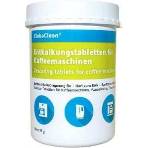 JGD-Tablettes de d&eacute;tartrage pour machine &agrave; caf&eacute;, machine &agrave; caf&eacute;, bouilloire, 30 tablettes de d&eacute;tartrage compatibles avec Siemens Jura Bosch, Tassimo Miele, etc. - Neuf