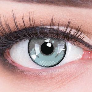 Kalanka-Lentilles Couleur Cosplay - Manga Gris Anime Arc 3 Gray. Pour Halloween, Fantaisie, Carnaval I 1 Paire (2 Pi&egrave;ces) I Sans Correction I 0,00 Dioptries - Neuf