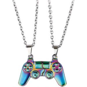 Htooo Collier De Manette De Jeu, Collier Assorti Pour Les Couples, Collier De Meilleur Ami, Collier De L'amiti&eacute; - Neuf